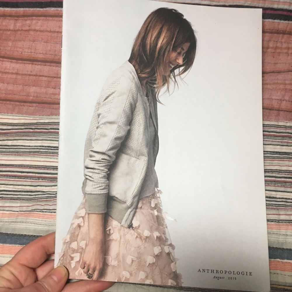 Anthropologie Catalog - August 2015